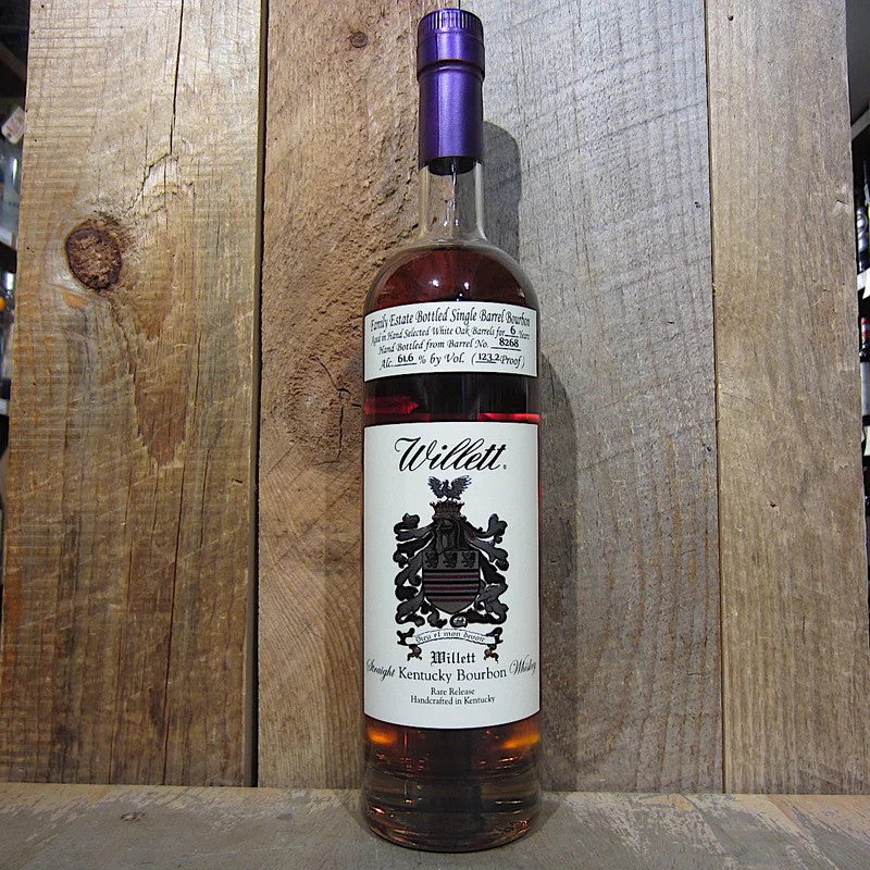 WillettBottledSingleBarrel6yrBourbonWhiskey123.2Proof750ml