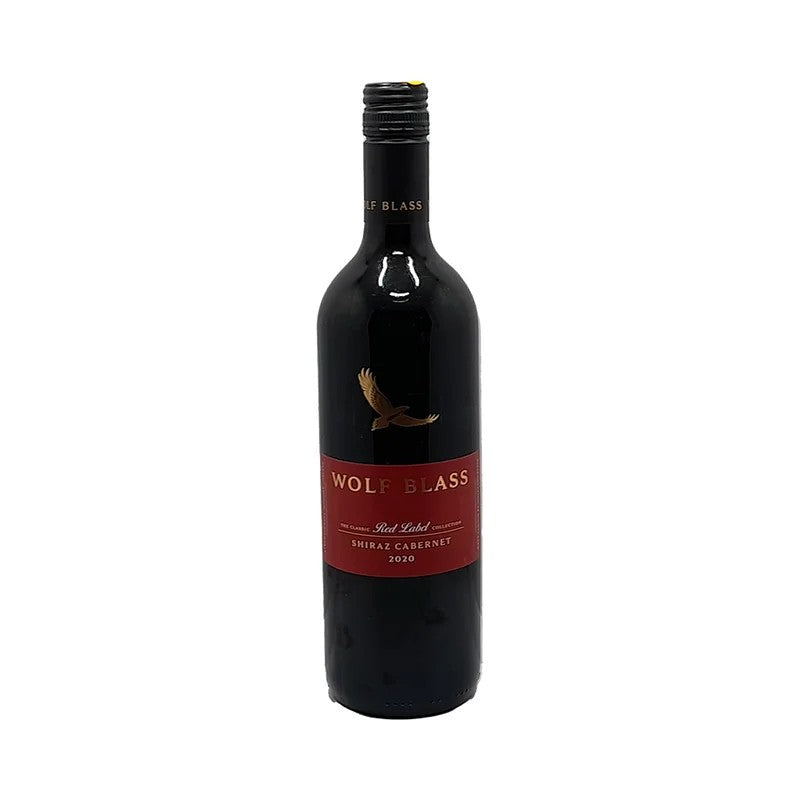 WolfBlassRedLabelShirazCabernet75cl