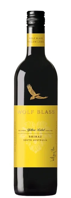 WolfBlassYellowLabelShiraz(75cl)