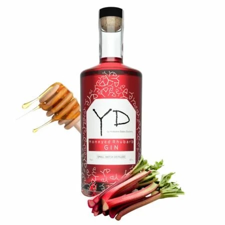 YDHoneyedRhubarbGin70cl(40%ABV)