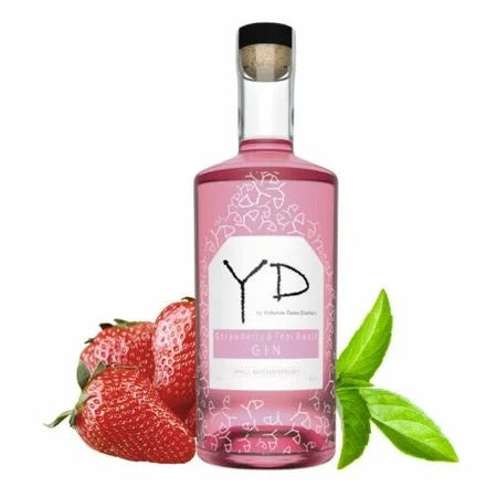 YDStrawberry&ThaiBasilGin70cl(40%ABV)