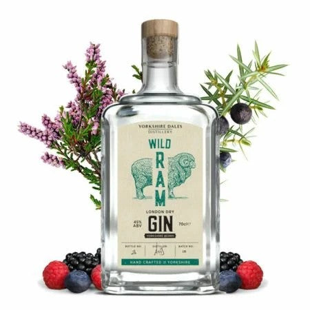 YorkshireDalesWildRamYorkshireBerryLondonDryGin70cl(45%ABV)