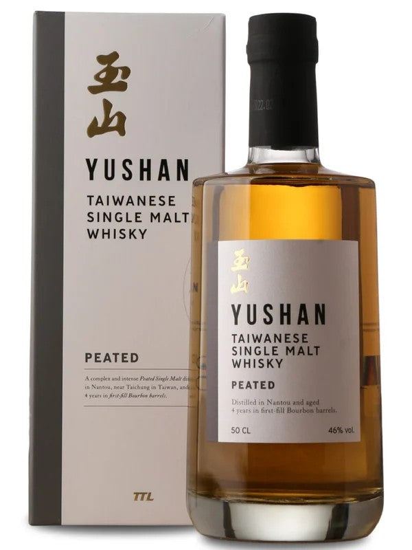 YushanSingleMalt–Peated50cl.46%