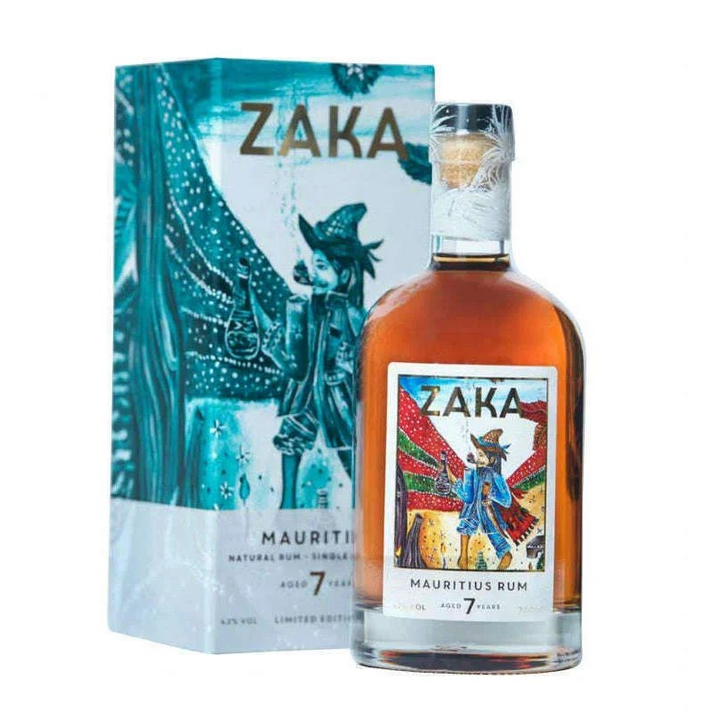 ZakaMauritiusRum7Y.O.(70CL,42.0%Vol.)