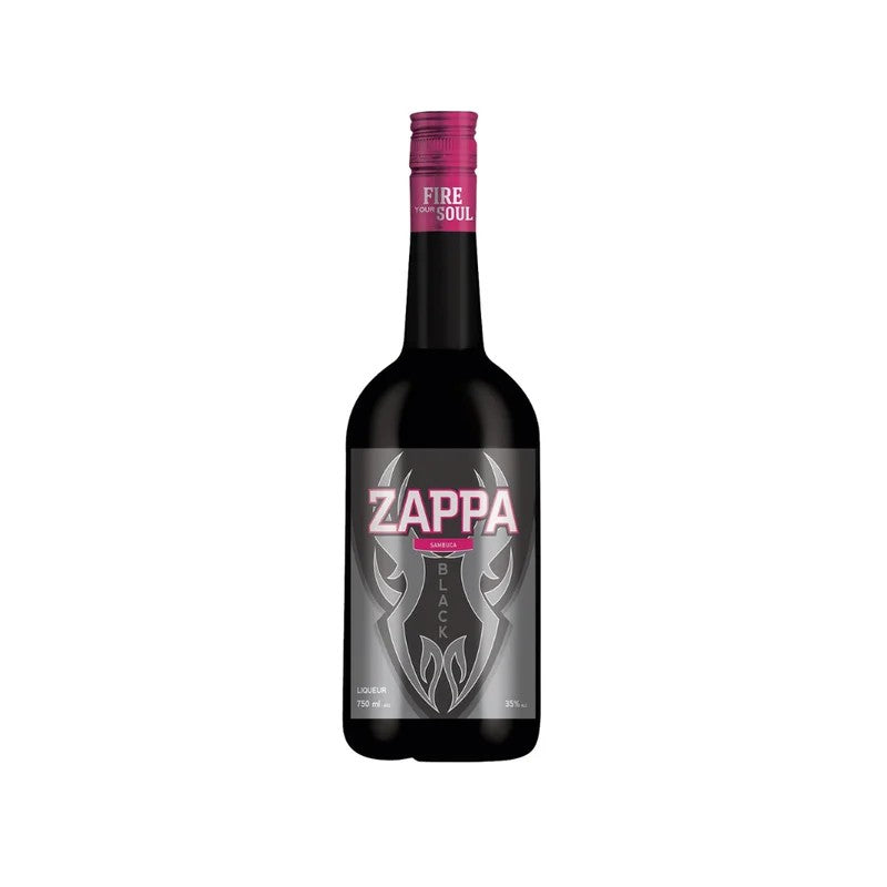 ZappaSambucaLiqBlack750ml