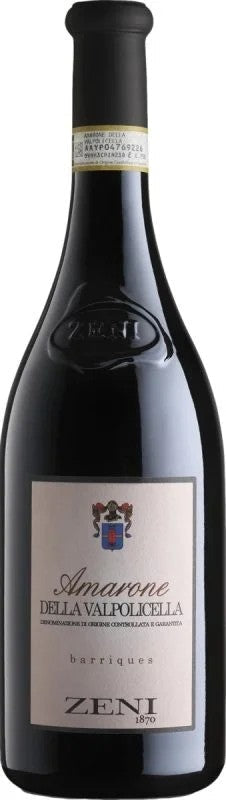 ZeniAmaronedellaValpolicelladocBarriques