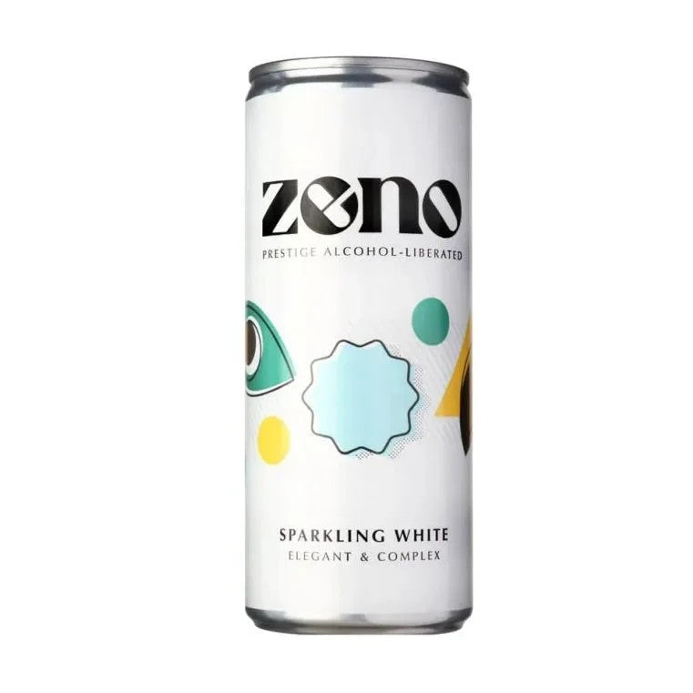 ZenoSparklingWhite–NonAlcoholicWineCan