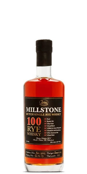 ZuidamMillstone100RyeWhisky(700mL)