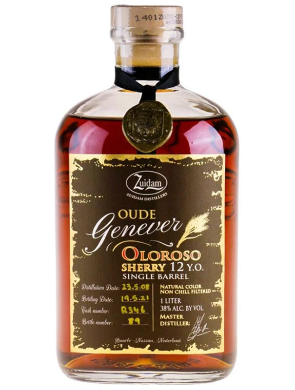 ZuidamOudeGeneverOlorosoSherry12Years2008100cl.38%